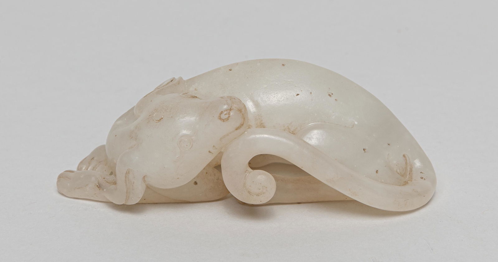 Chinese Sung Type White Jade Dog (1 of 12)