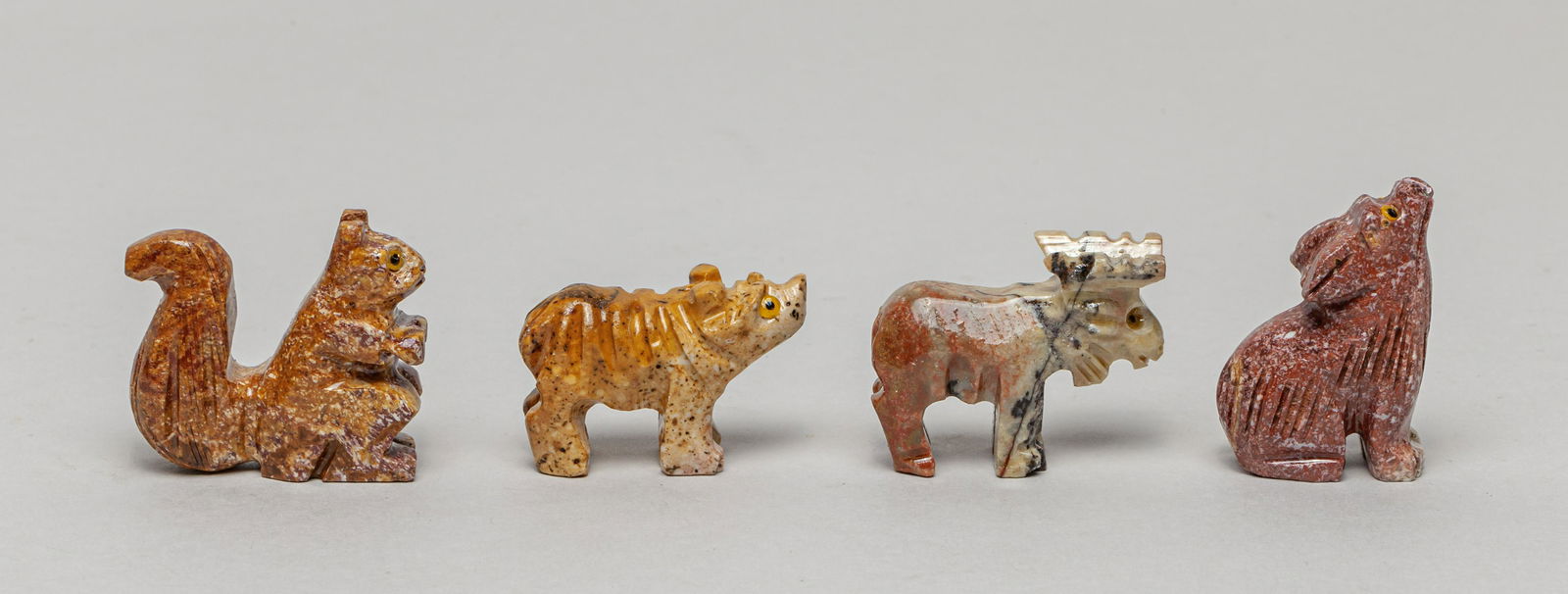 Collectible Zuni Gem Stone Carved Sculptures (1 of 13)