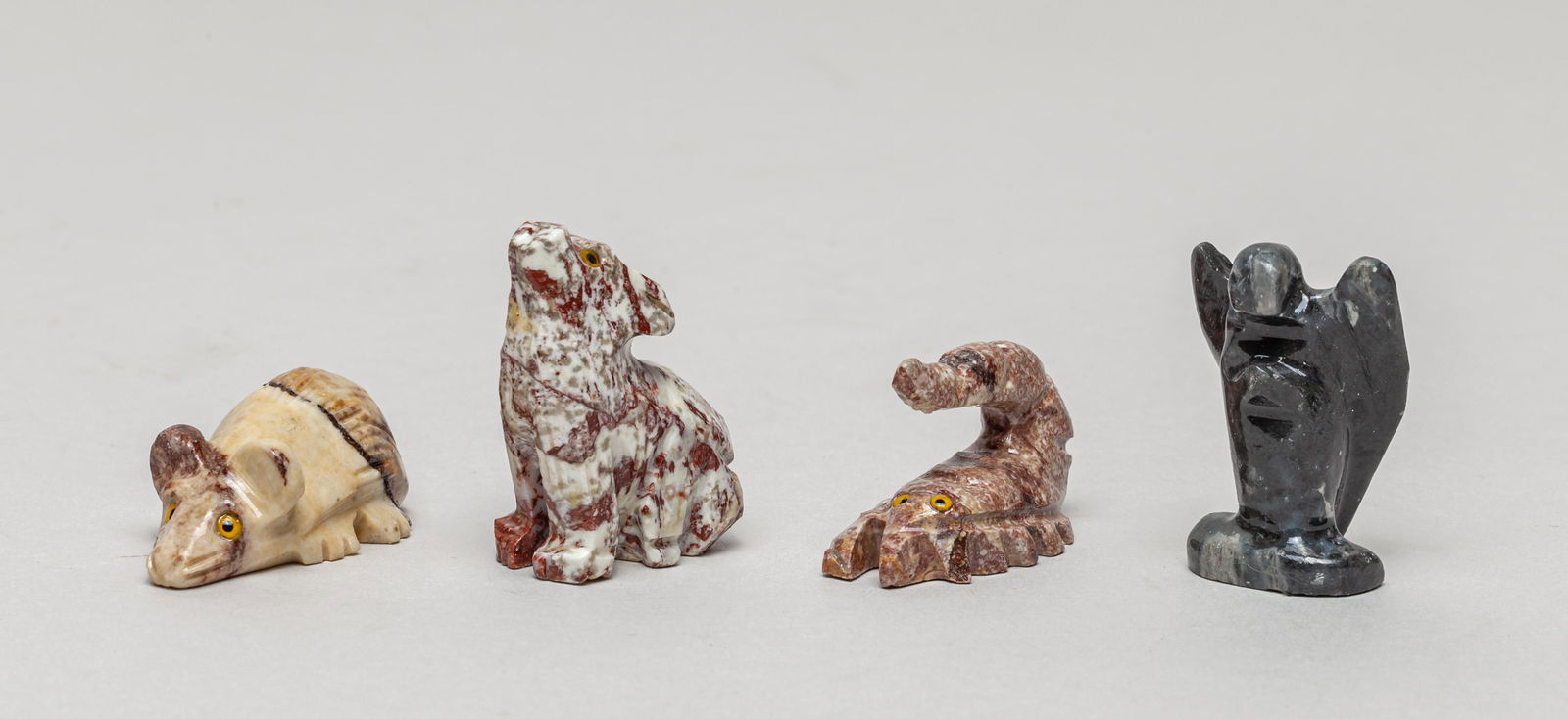 Collectible Zuni Gem Stone Carved Sculptures (1 of 13)