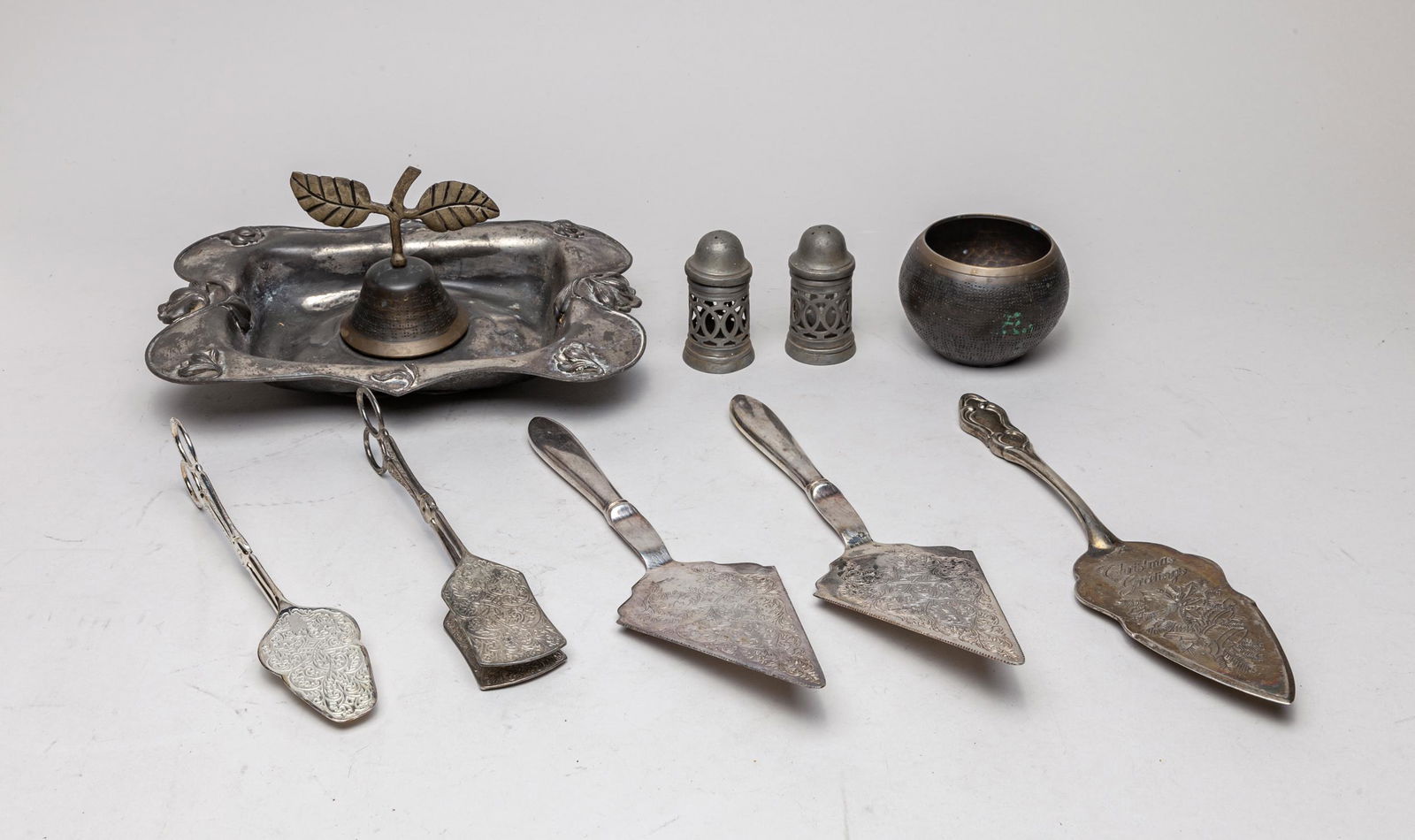 Estate Silver Plate & Tin Wares (1 of 13)