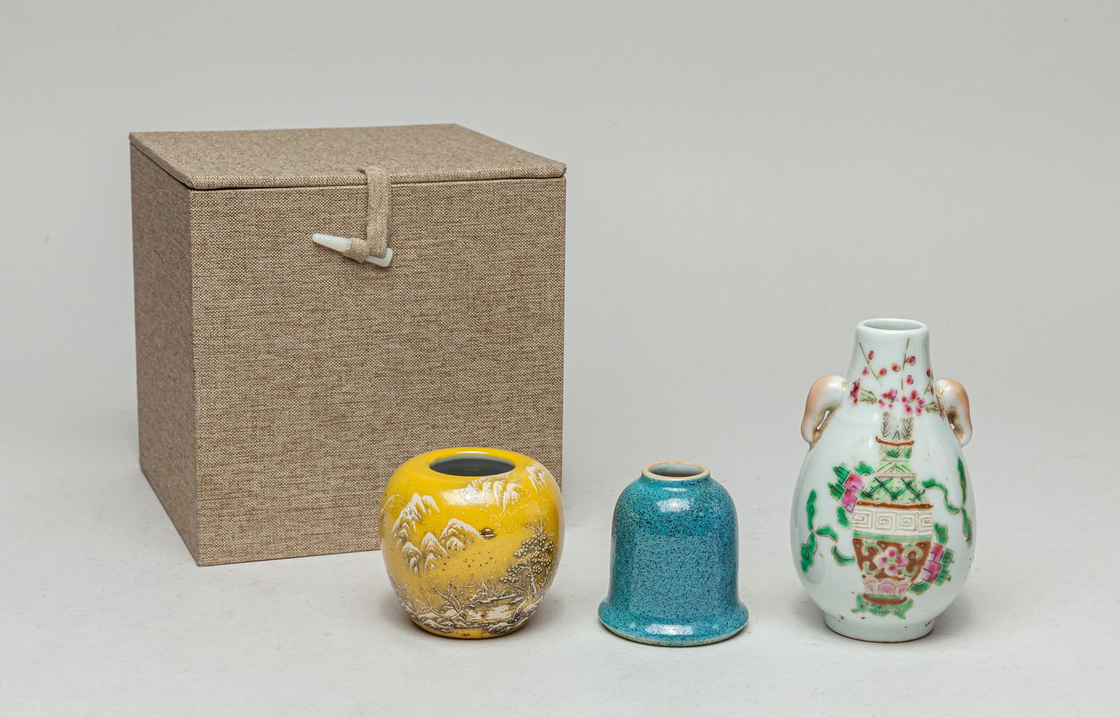 Group Chinese Porcelain Water Pots (1 of 15)