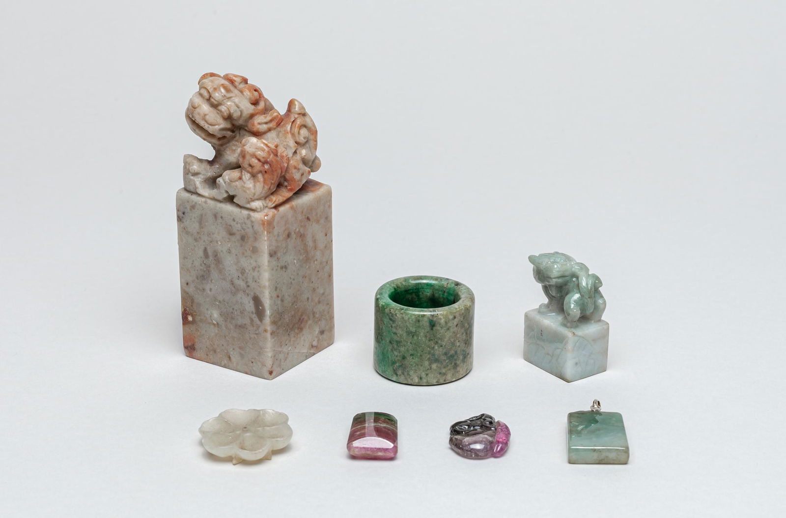 Estate Chinese Jade / Stone Carvings (1 of 16)