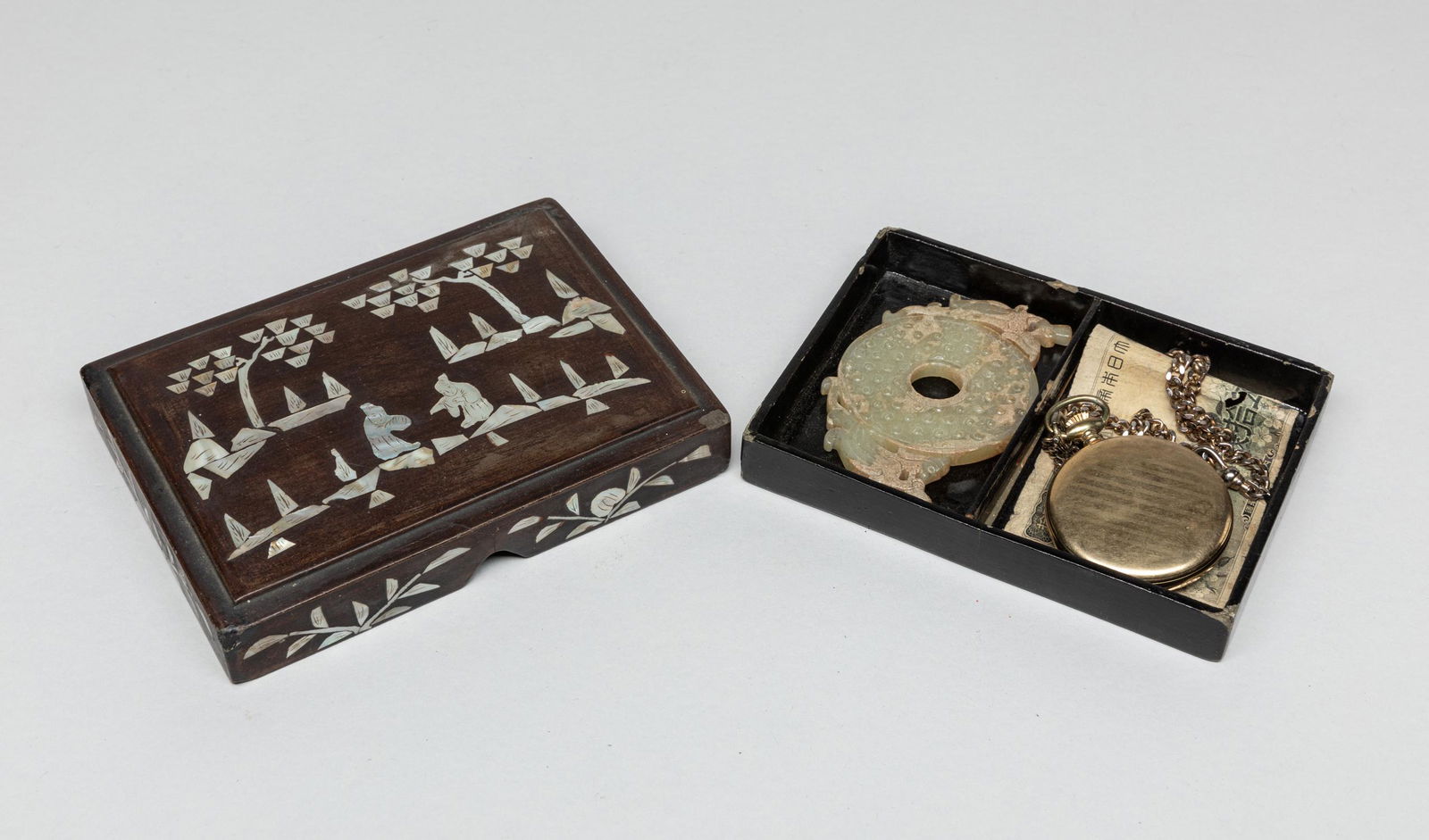 Collectible Chinese Jade & Pocket Watch (1 of 16)