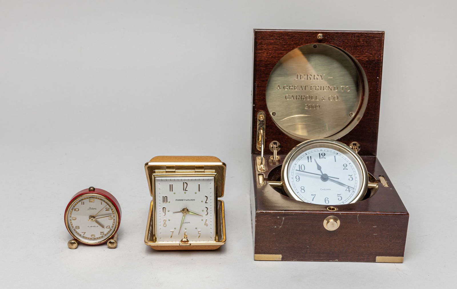 Group of Collectible Table Clocks (1 of 10)