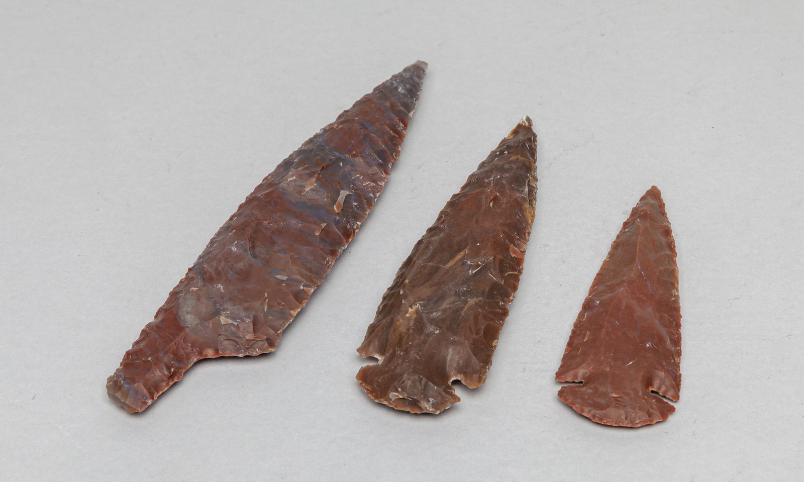 Collectible American Indian Jasper Points (1 of 13)