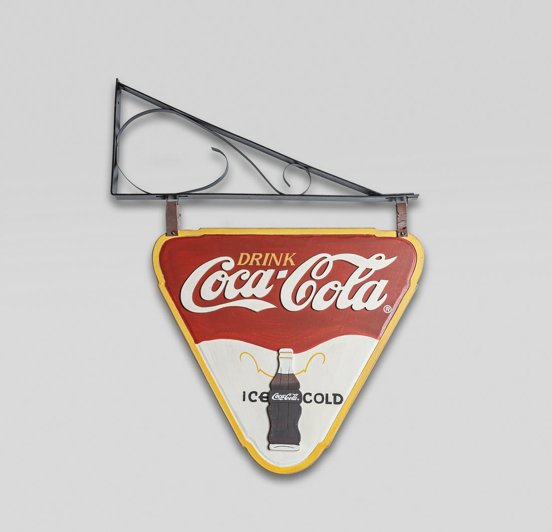 Vintage Coca Cola Classic Wood Sign (1 of 11)