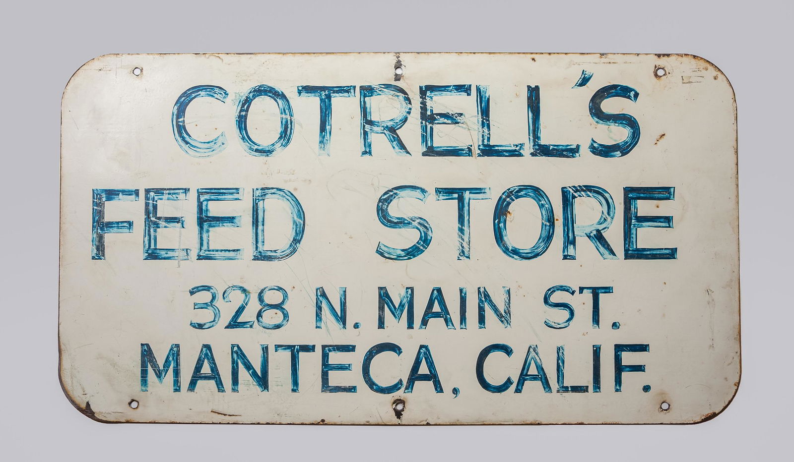 Cotrells Feed Store Vintage Metal Sign (1 of 9)
