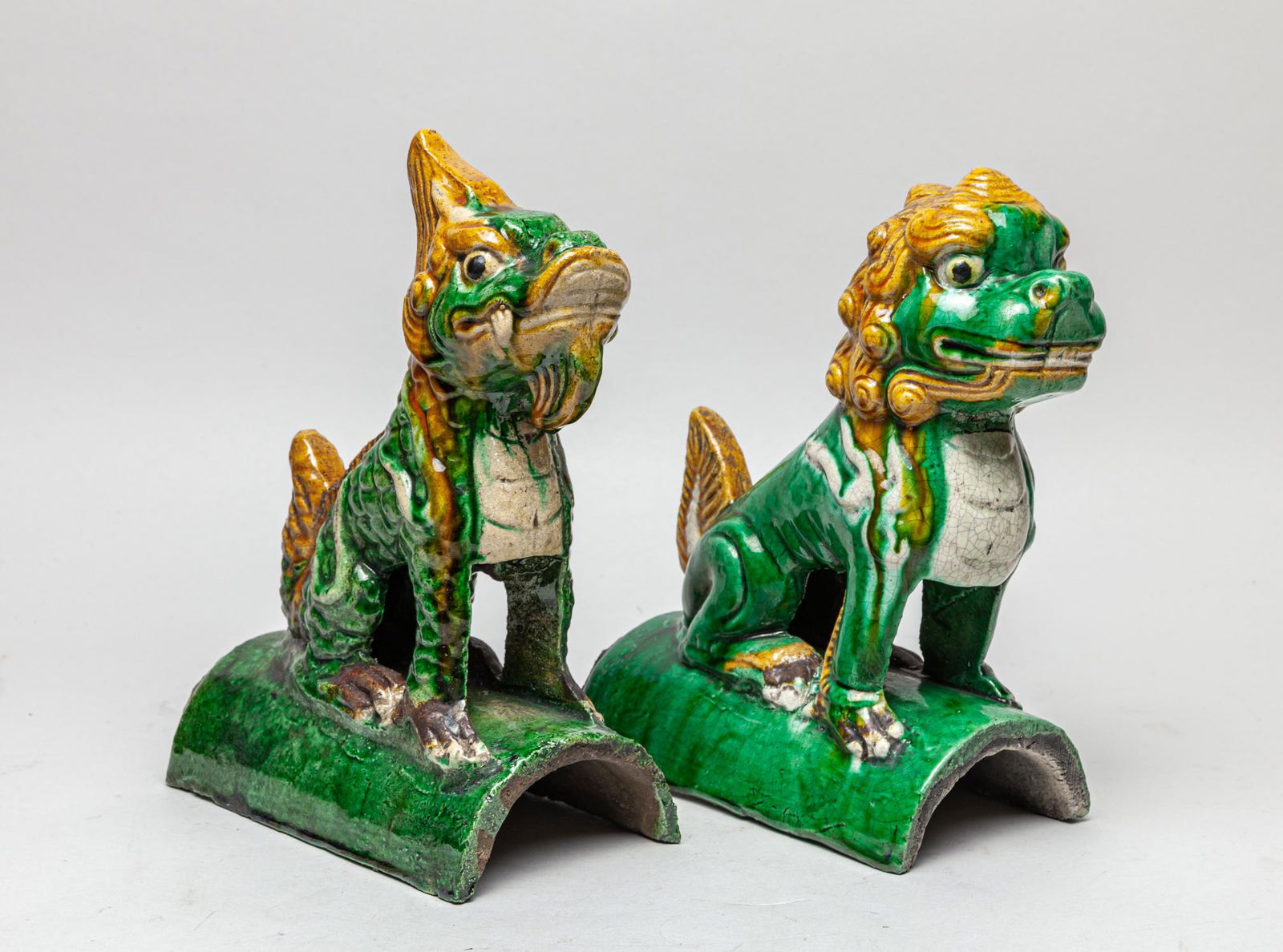 Chinese Ming Type Glazed Porcelain Beast (1 of 13)