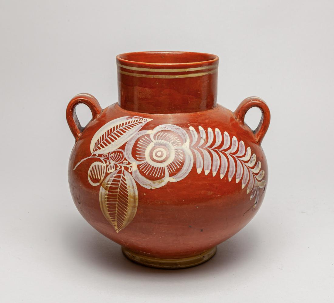 Vintage American Indian Type Painted Pottery Pot (1 of 11)