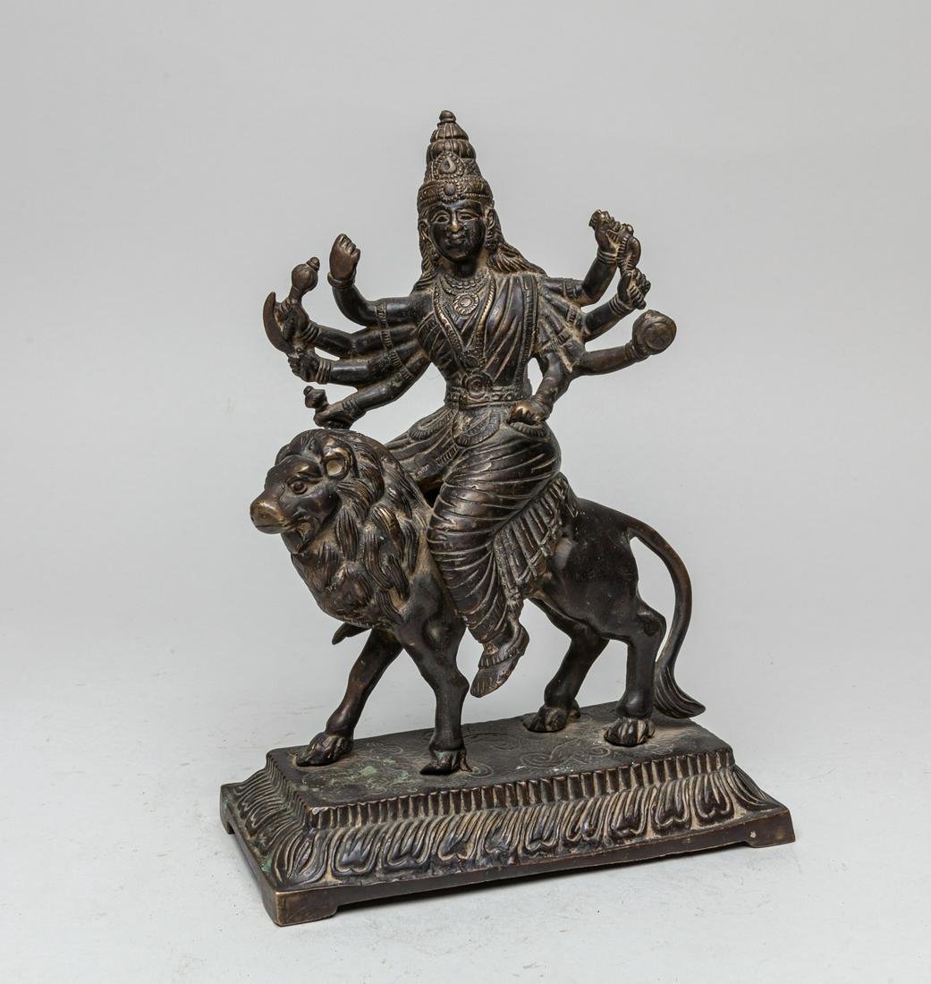 1900s Indian Bronze Buddha (1 of 11)