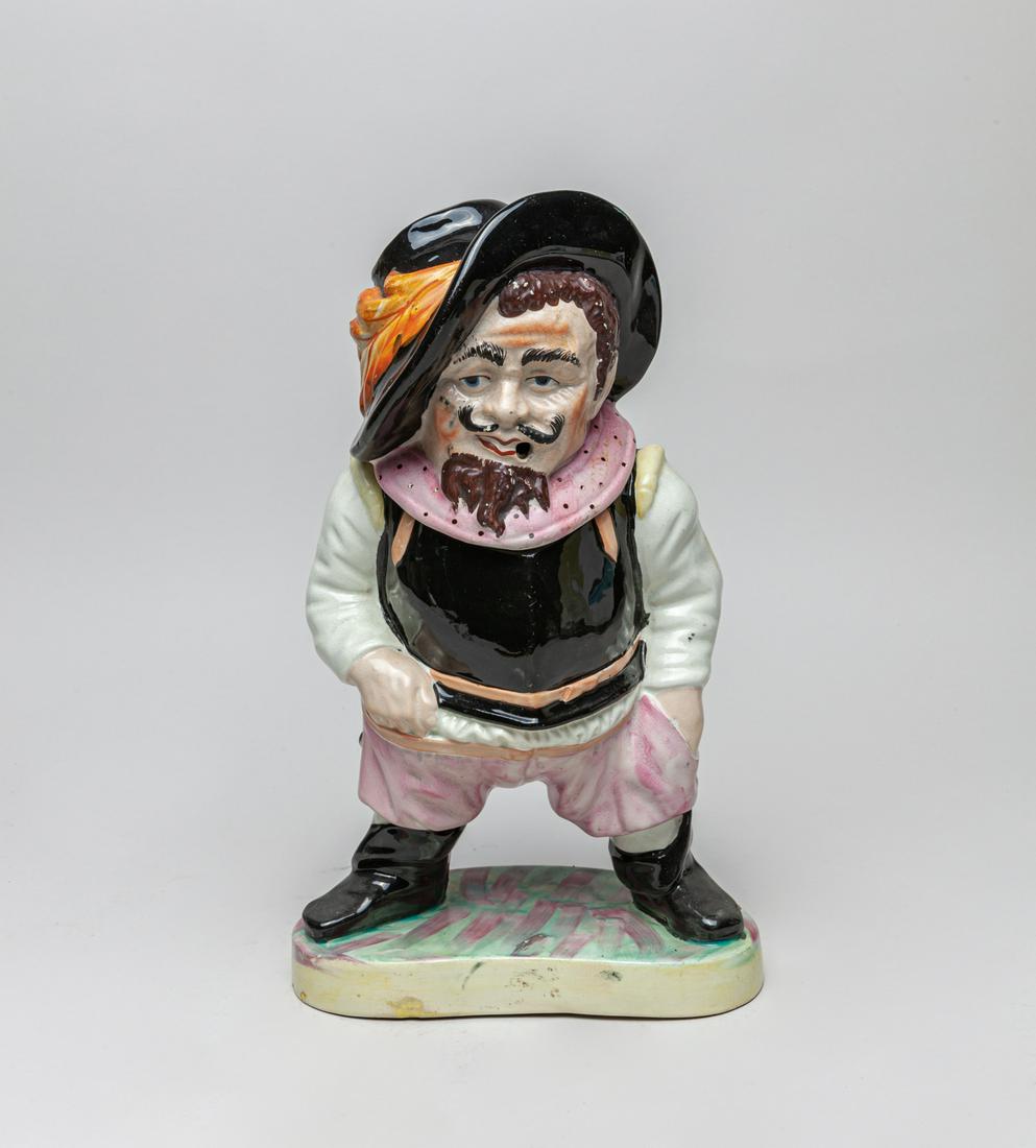 Estate Large Porcelain Figure Type Covered Jar (1 of 12)