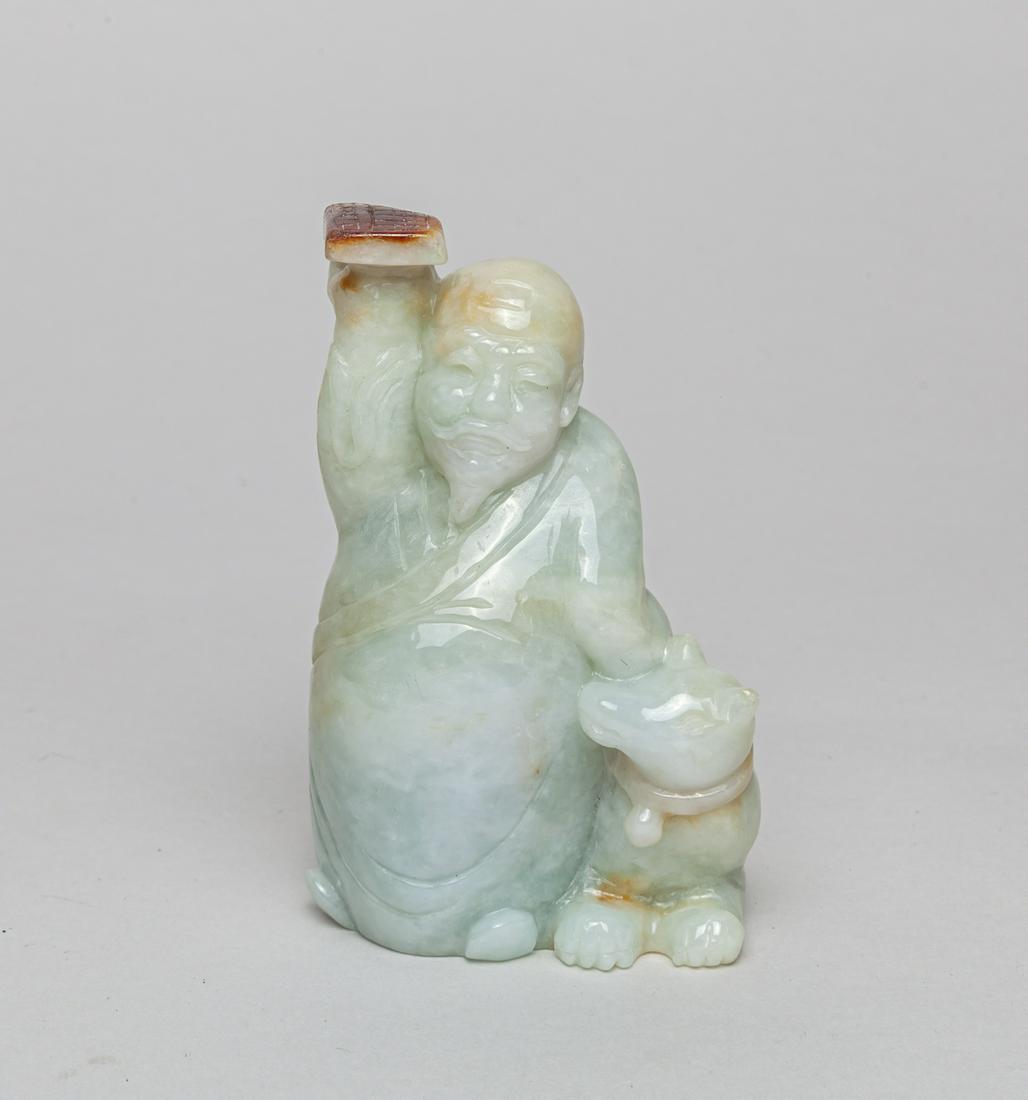 Chinese Jade Jadeite Table Sculpture (1 of 10)