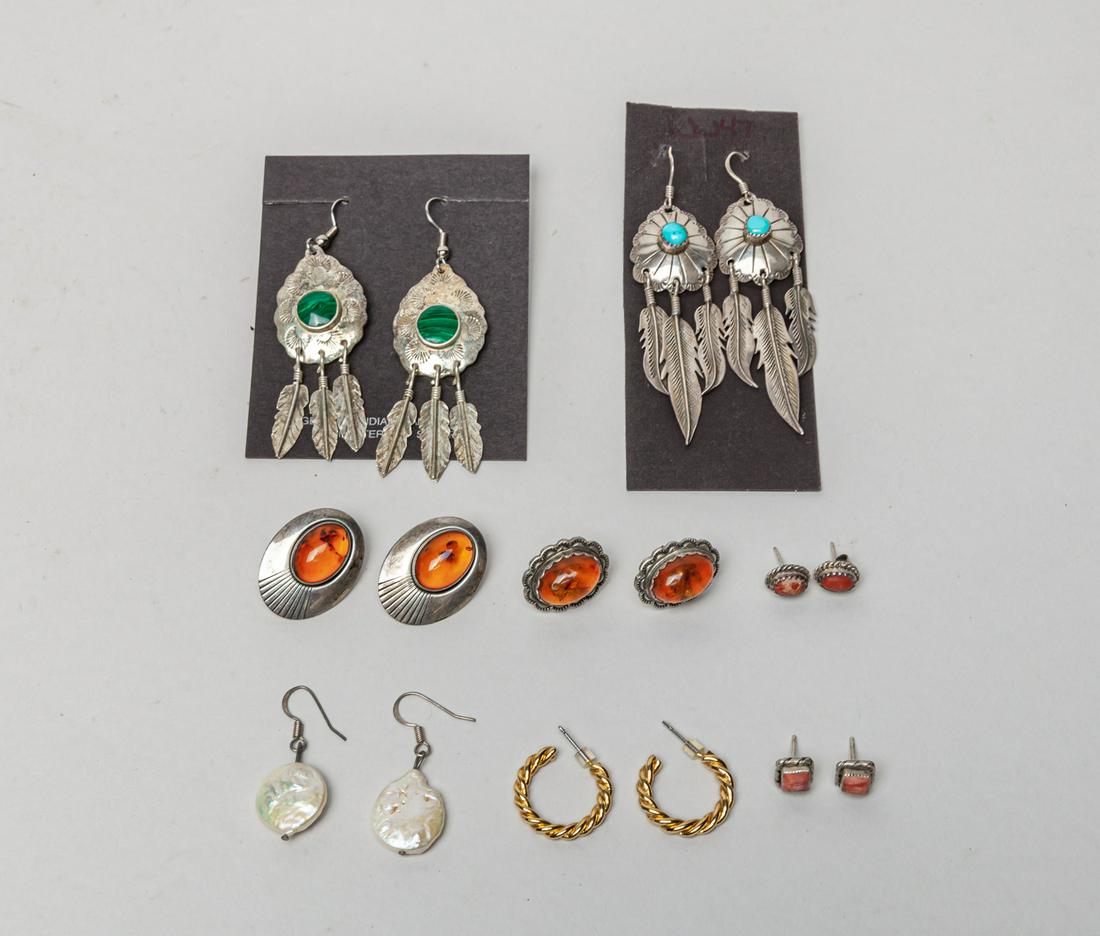 Collectible Amber & Malachite Jewelry (1 of 10)