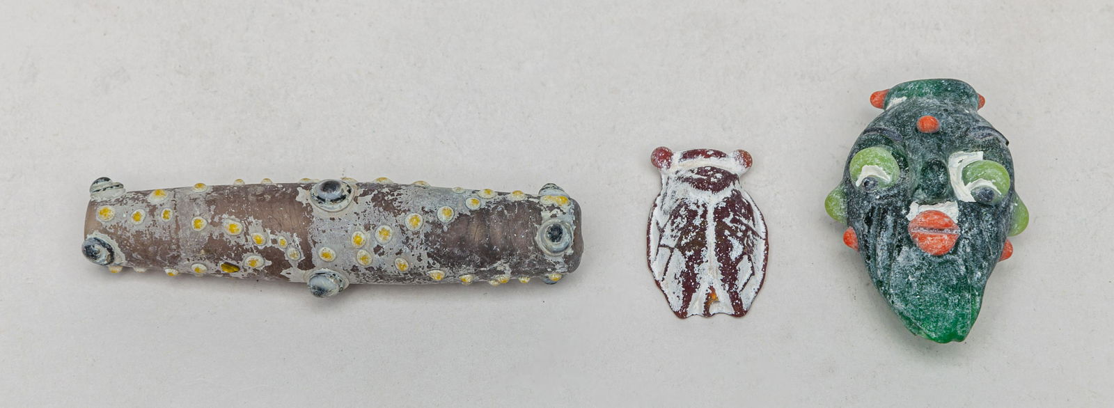 Antique Roman Type Glass Toggles (1 of 11)