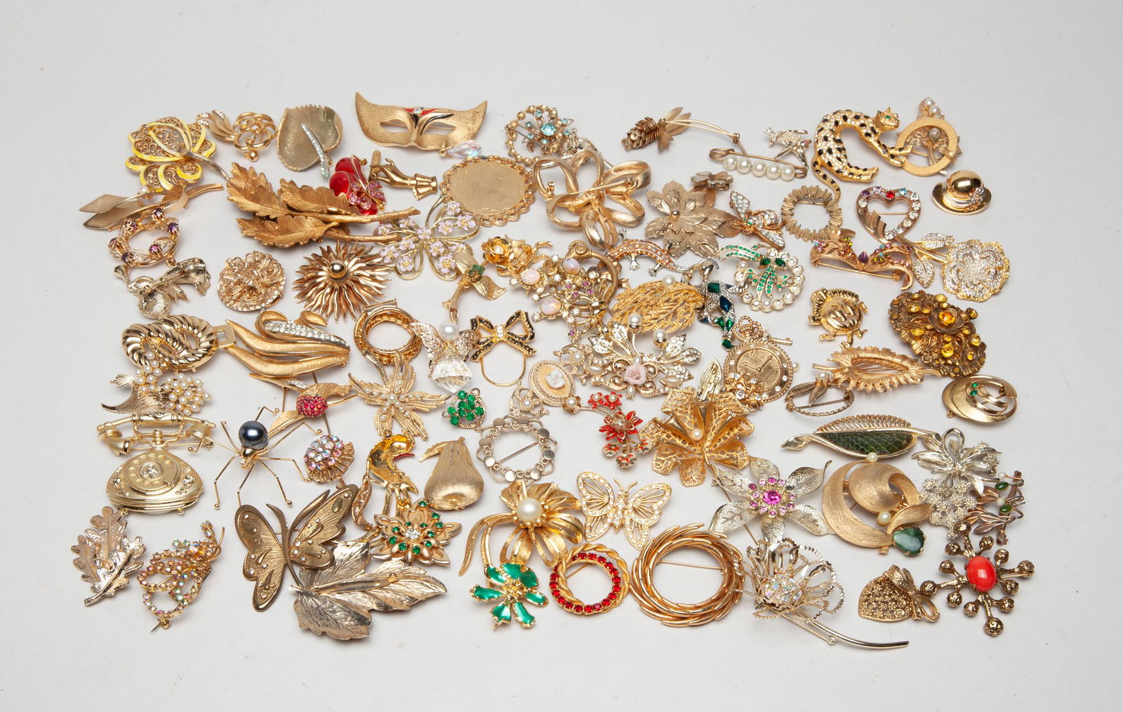 Estate Gold Plated High Quality Costume Jewelry (1 of 13)