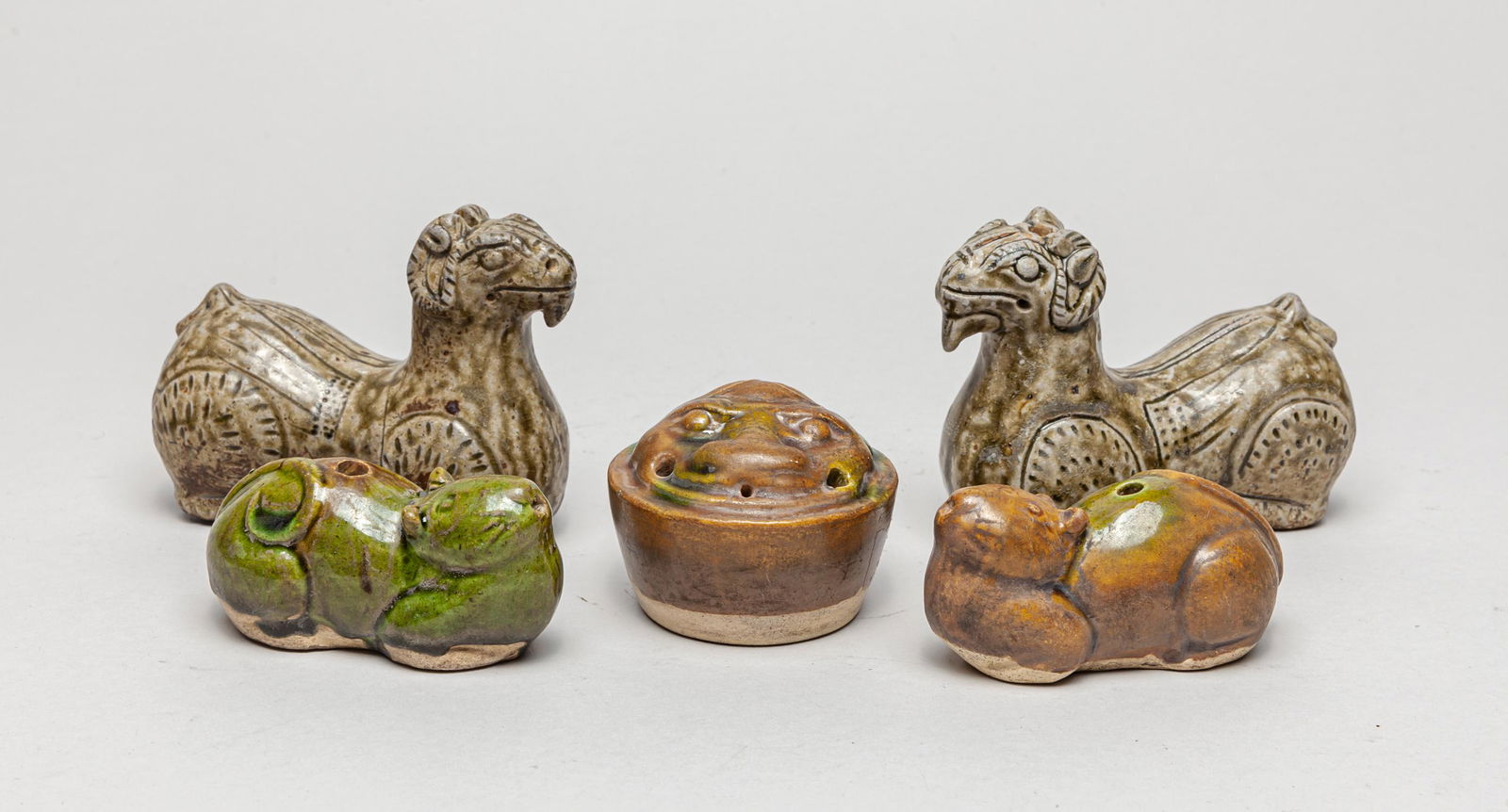 Collectible Chinese Glazed Pottery Sets (1 of 11)