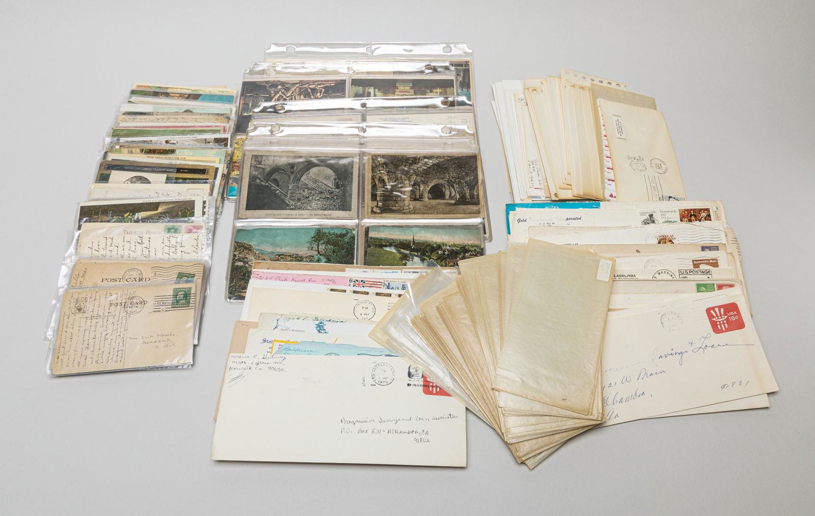 Collection of World Stamps & Post Cards (1 of 11)