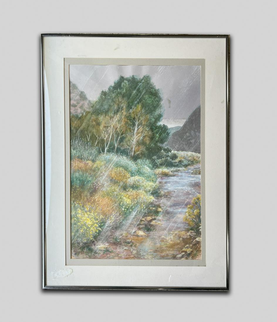 Bill Donaldson Watercolor Painting of Landscapes (1 of 8)