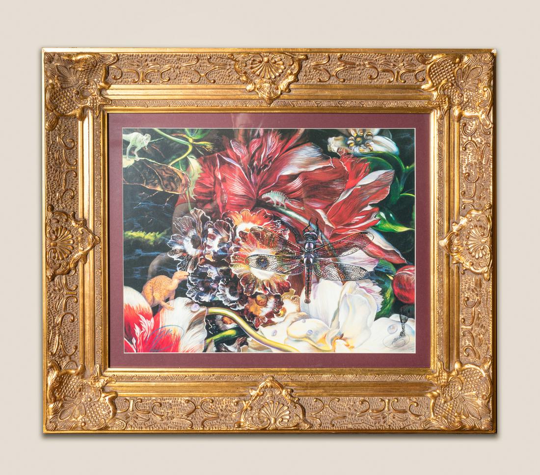 Brett Livingstone Strong, Flowers & Dragonfly (1 of 11)