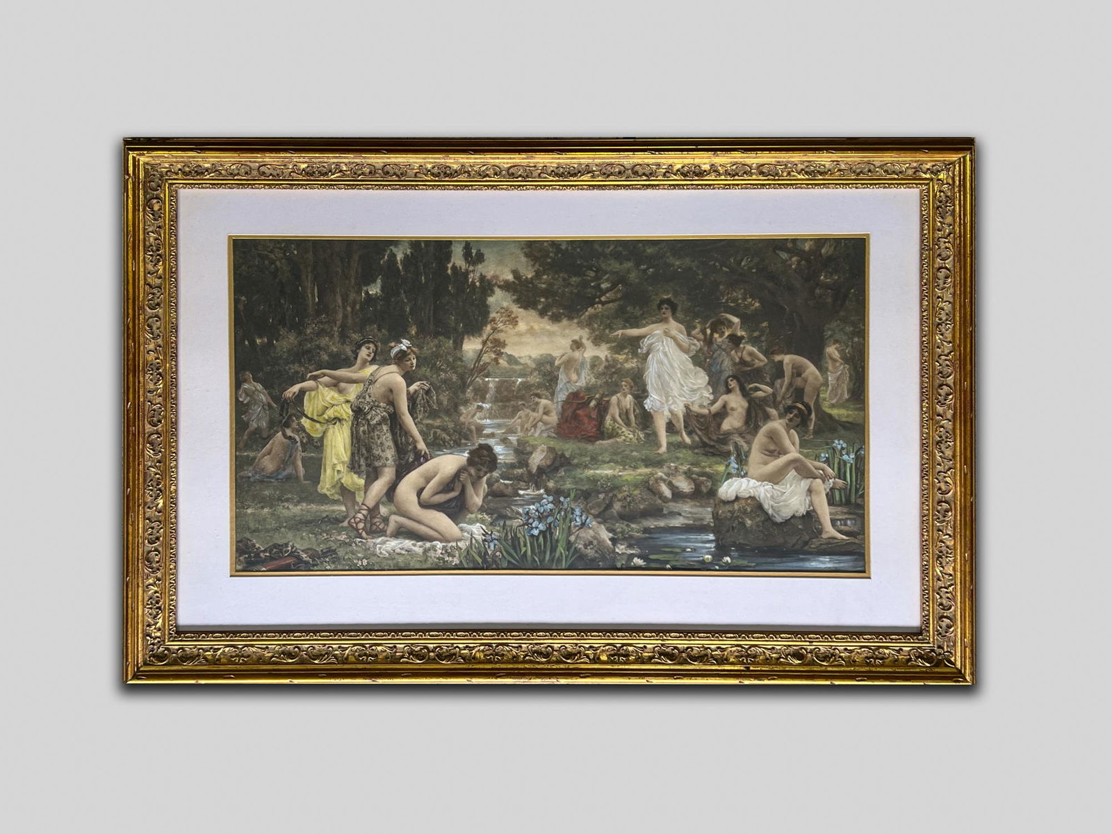 Rare Framed Lithograph of Stories (1 of 11)