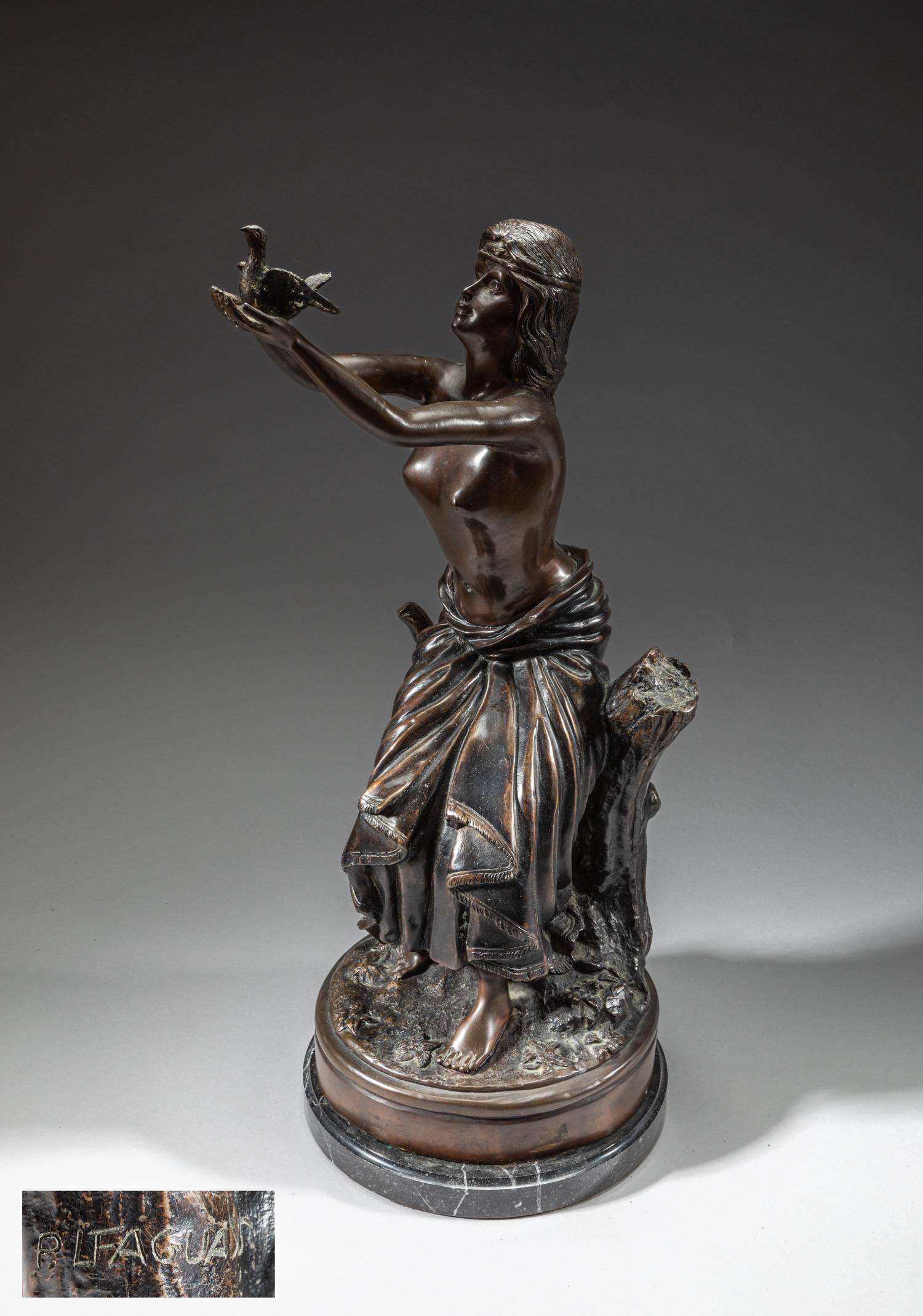 Collectible Bronze Table Sculpture(Signed) (1 of 11)