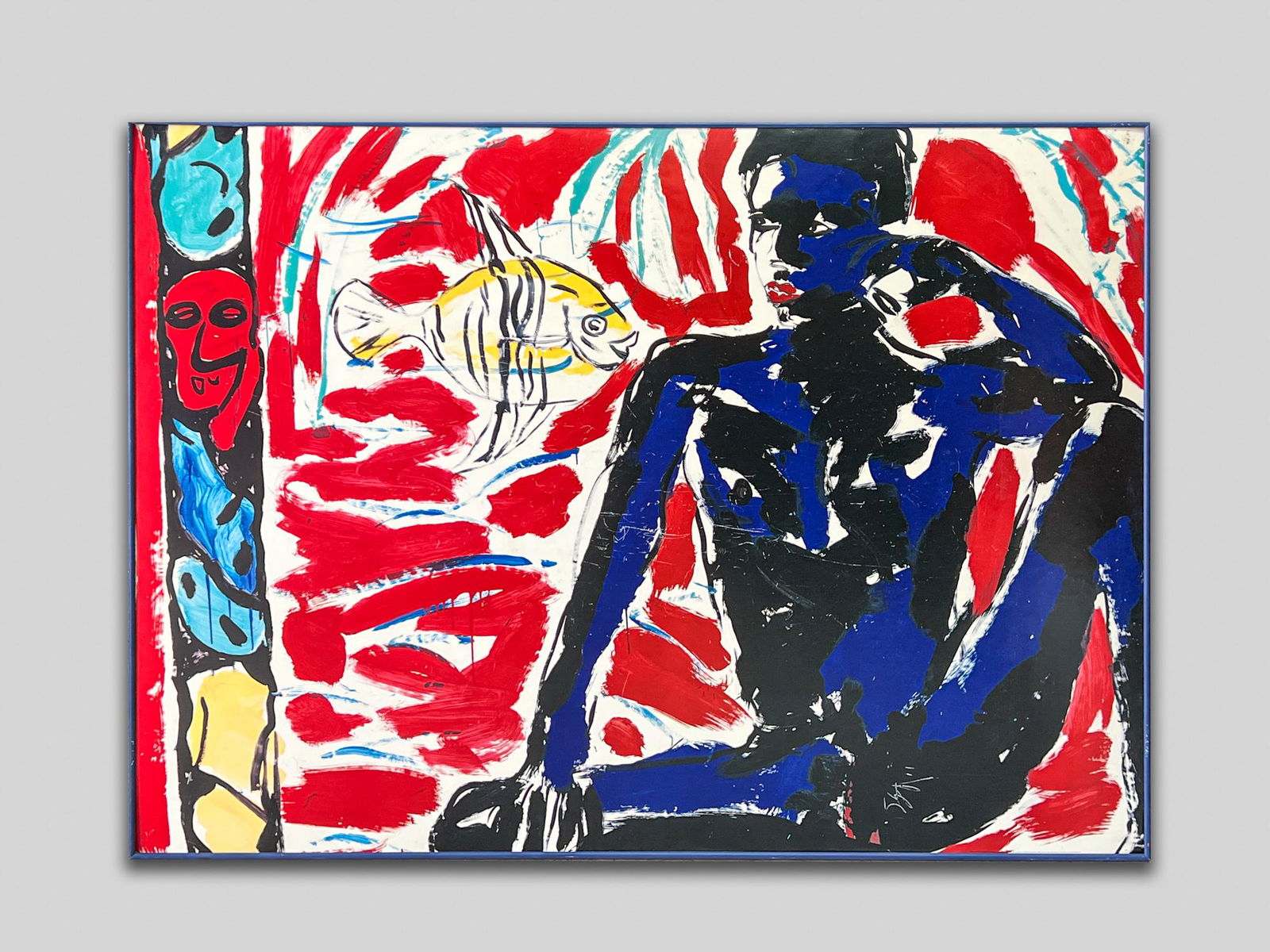 Rare Modern Art of  Abstract Painting (1 of 8)