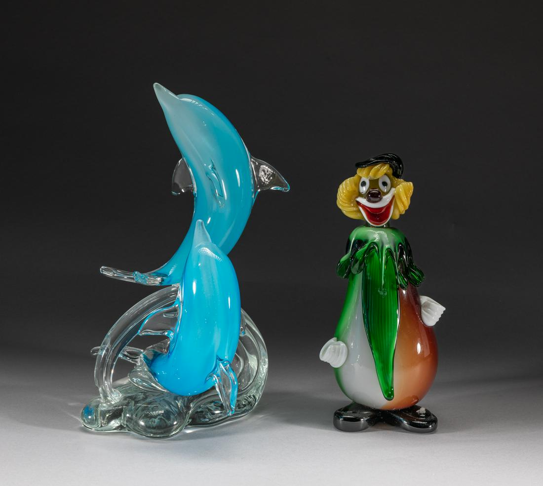 Two Designed Art Glass Table Sculptures (1 of 14)