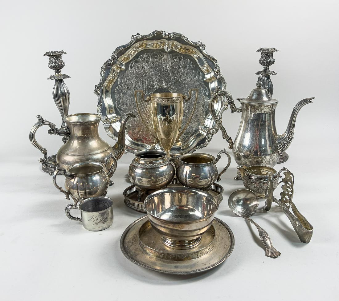 Collectible Silver Plated Service (1 of 14)