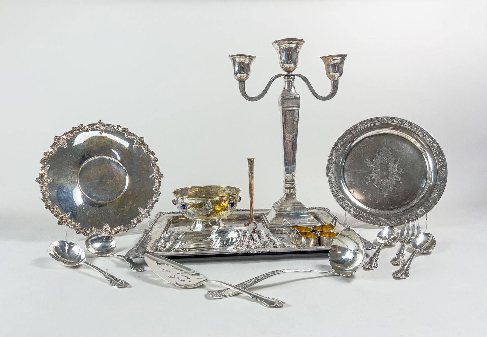 Collectible Silver-plated Dinner Service (1 of 15)