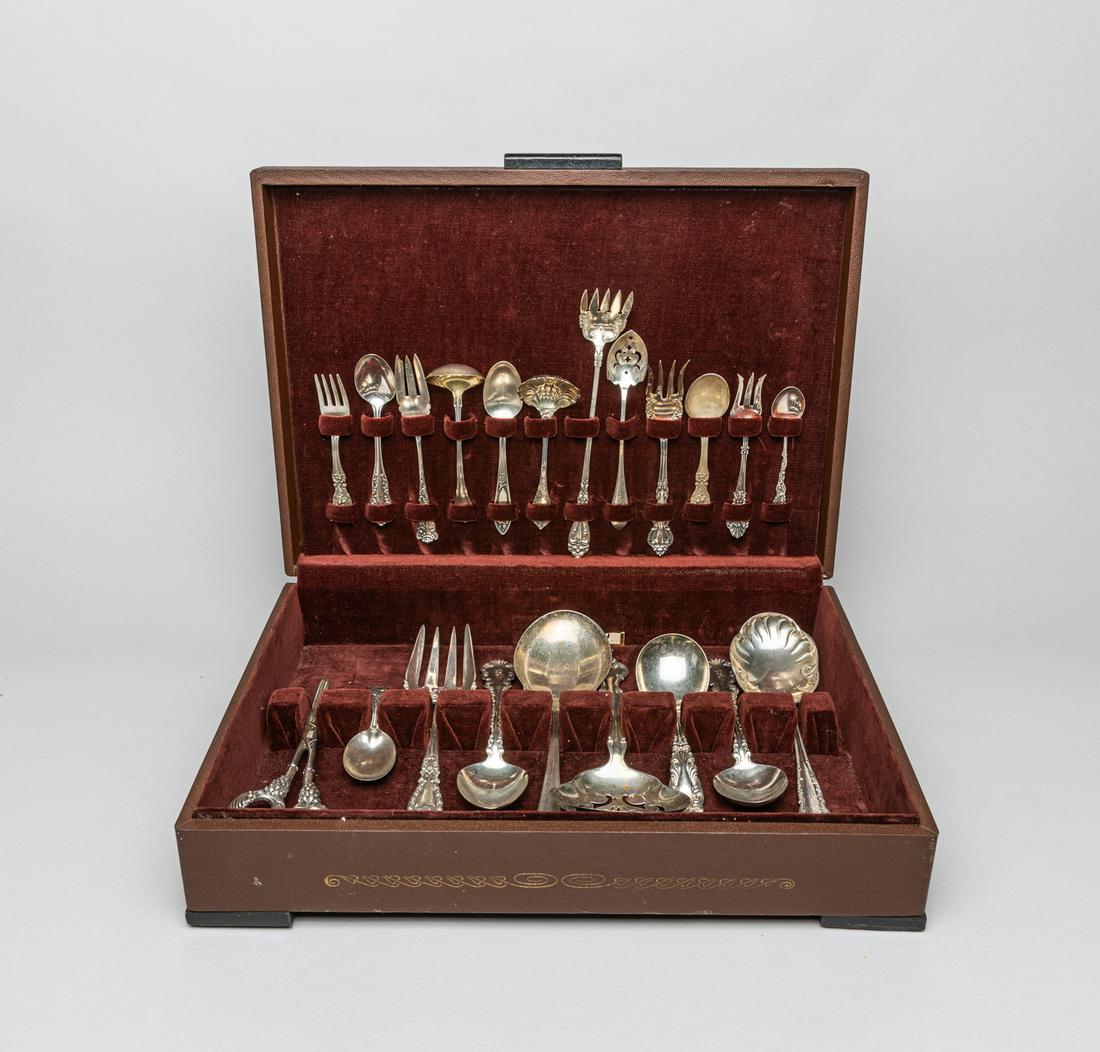 Large Group Silver Flat Wares (1 of 17)