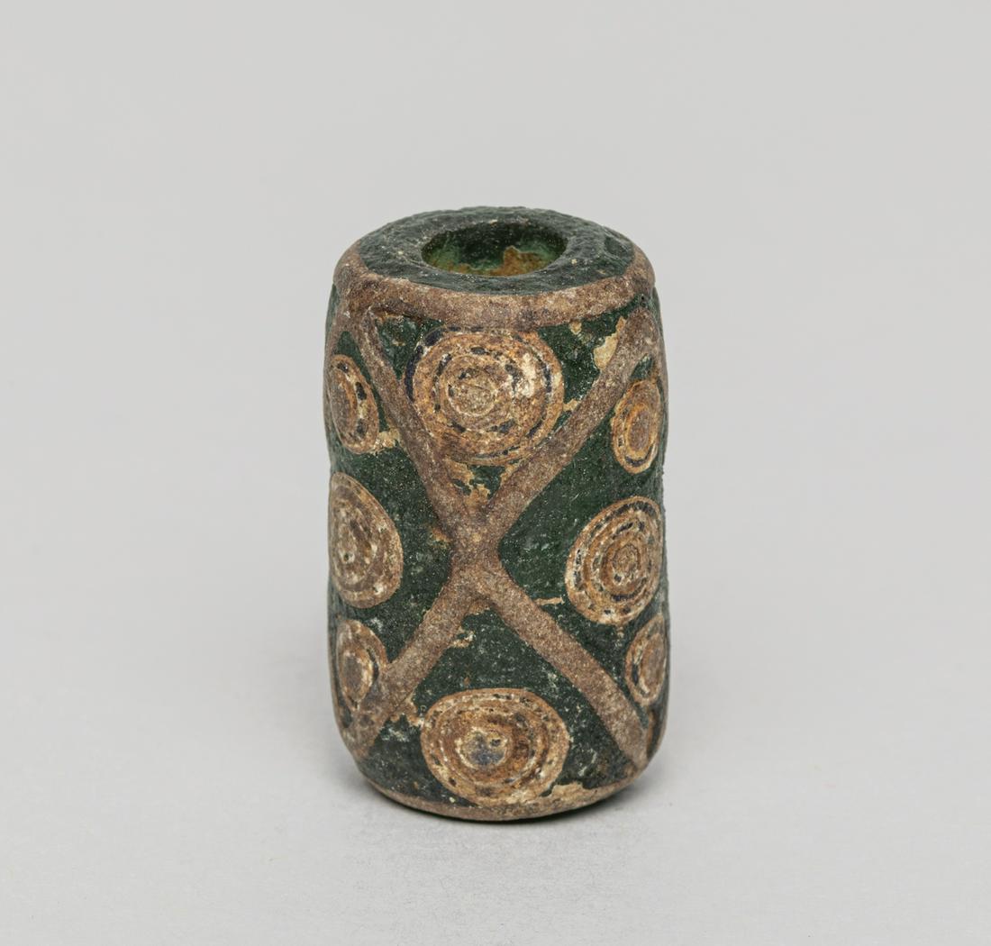 Rare Antique Roman Type Dragon-fly Eye Bead (1 of 11)