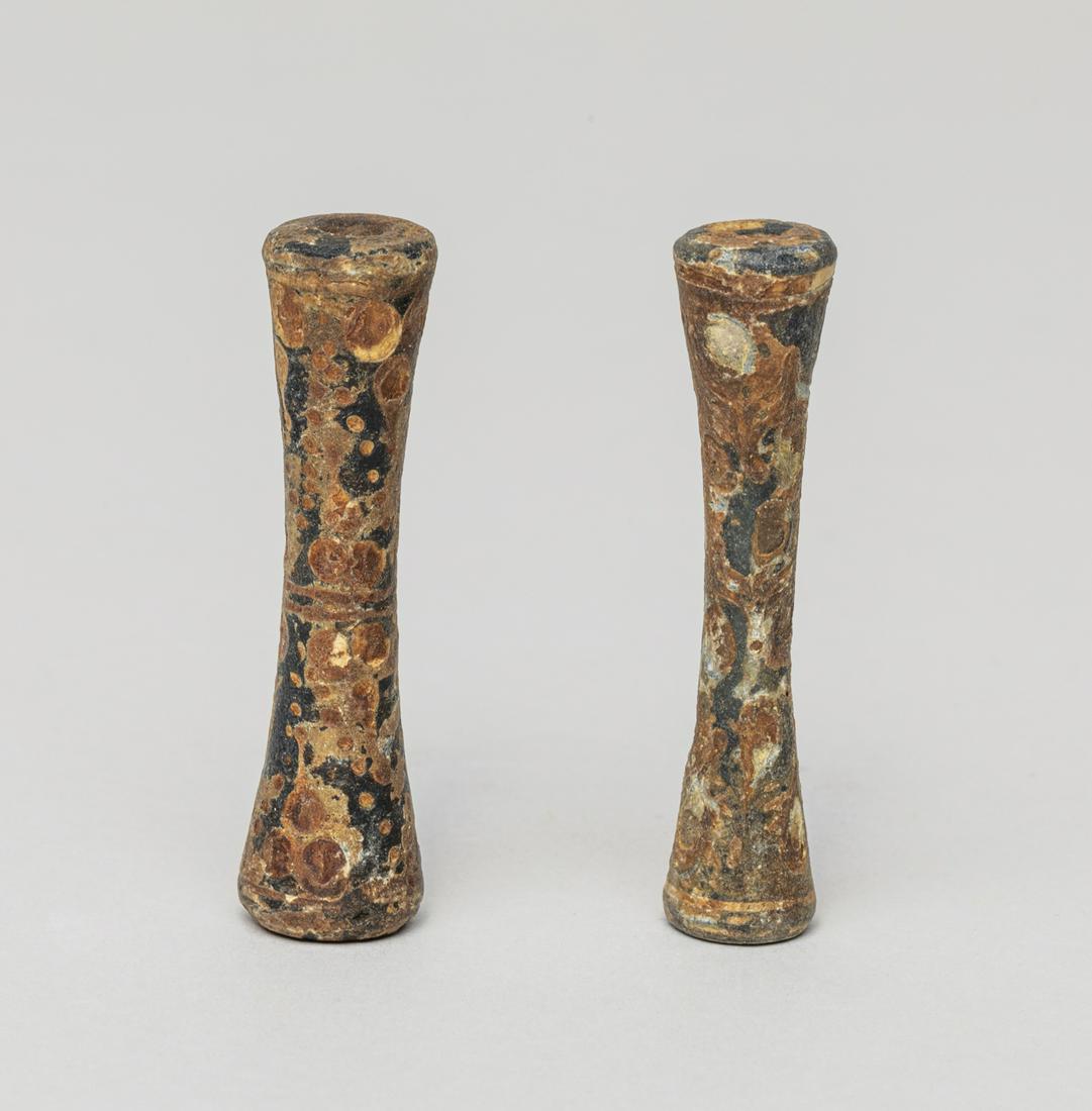 Two Special Roman Type Dragon-fly Eye Beads (1 of 13)