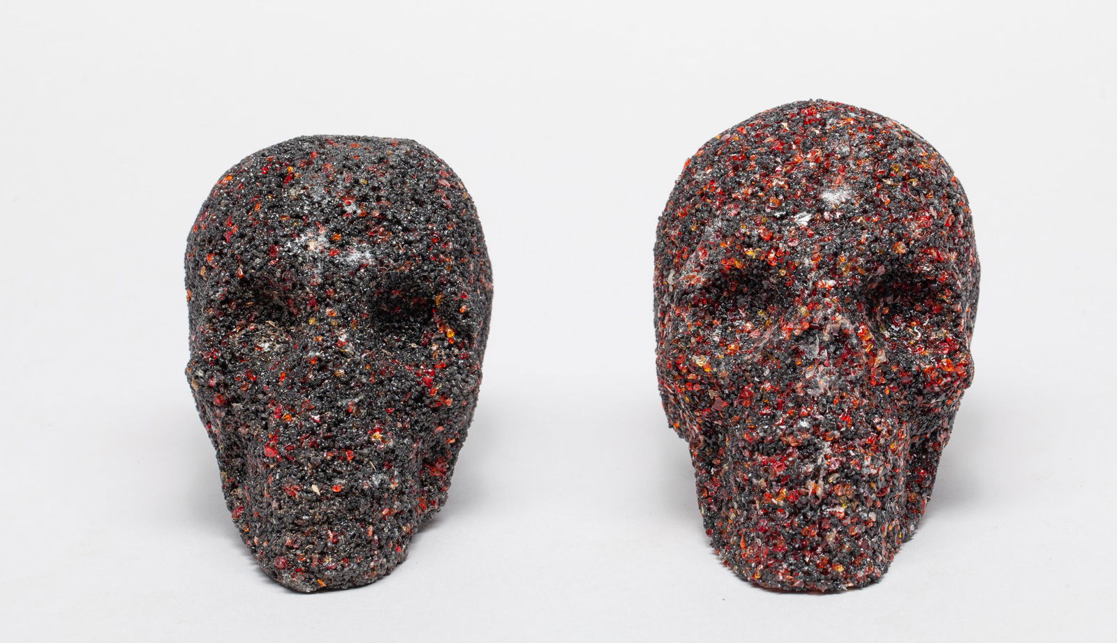 Designed Art Gem Stone Sculpture of Skull (1 of 10)