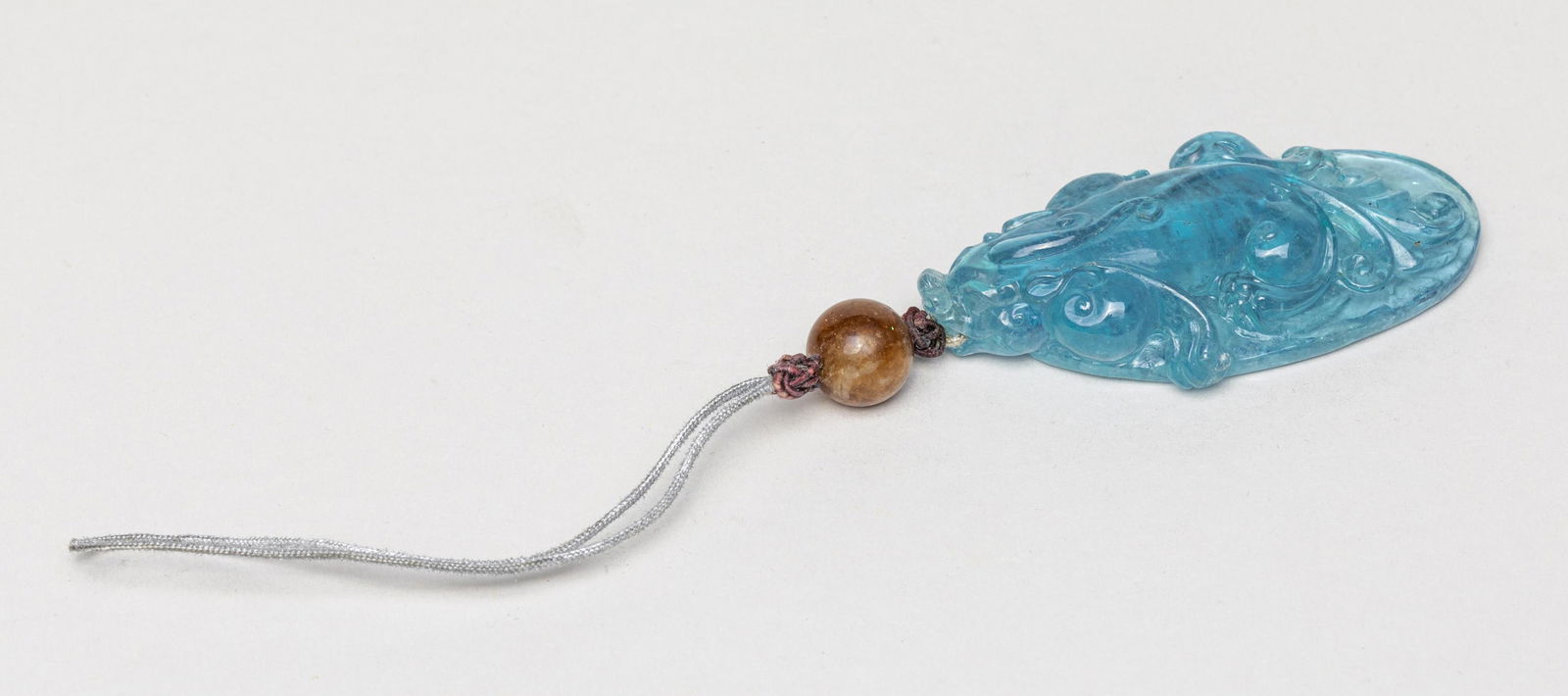 Chinese Manchu Type Aquamarine Toggle (1 of 11)