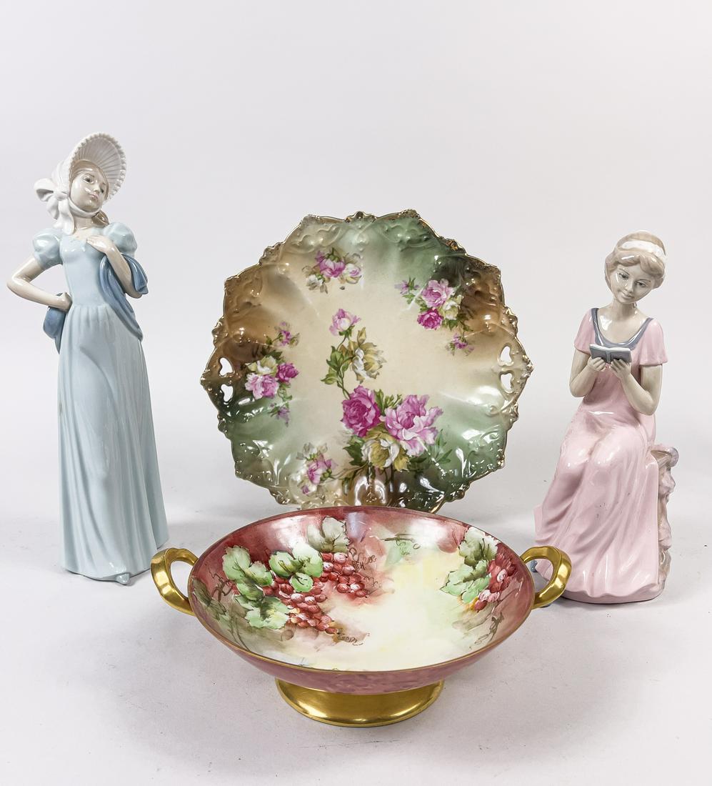 Spain Porcelain Figure &  Austria Plates (1 of 11)