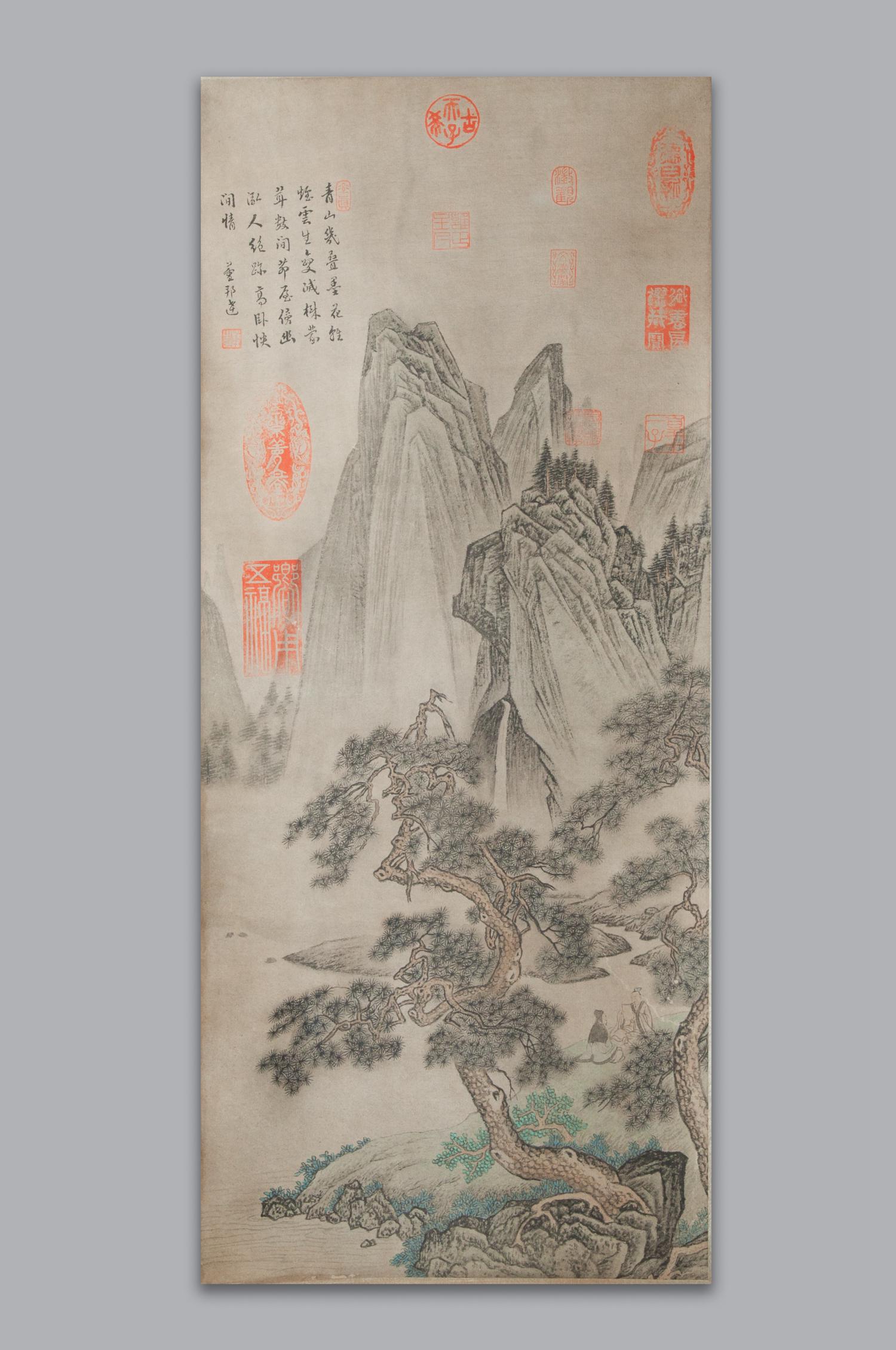 Large Chinese Wall Hanging Painting (1 of 15)