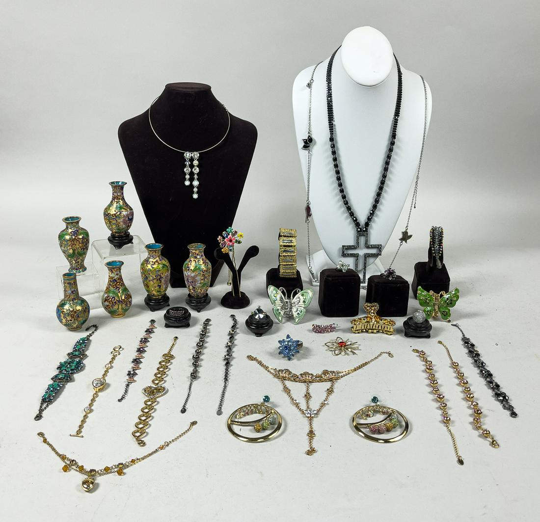 Estate Chinese Cloisonne & Custom Jewelry (1 of 14)