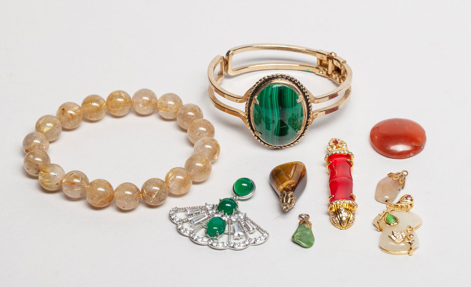 Collectible Chinese Jade, Crystal & Stone Jewelry (1 of 10)