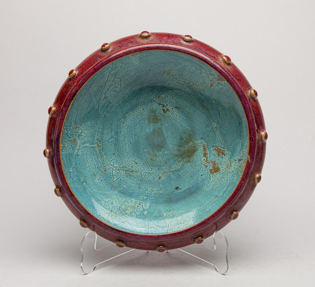 Large Chinese Jun Type Porcelain Brush Washer (1 of 12)