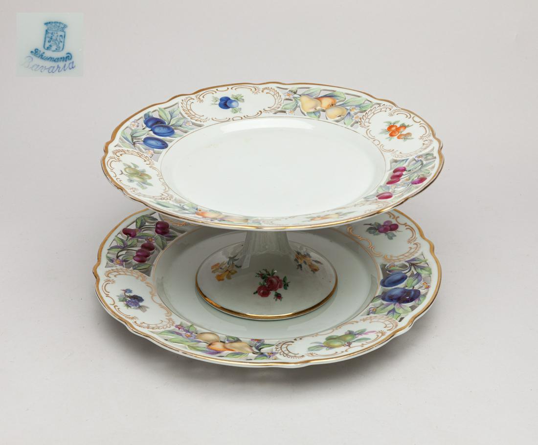 Rare Bavaria Famille Rose Porcelains (1 of 16)