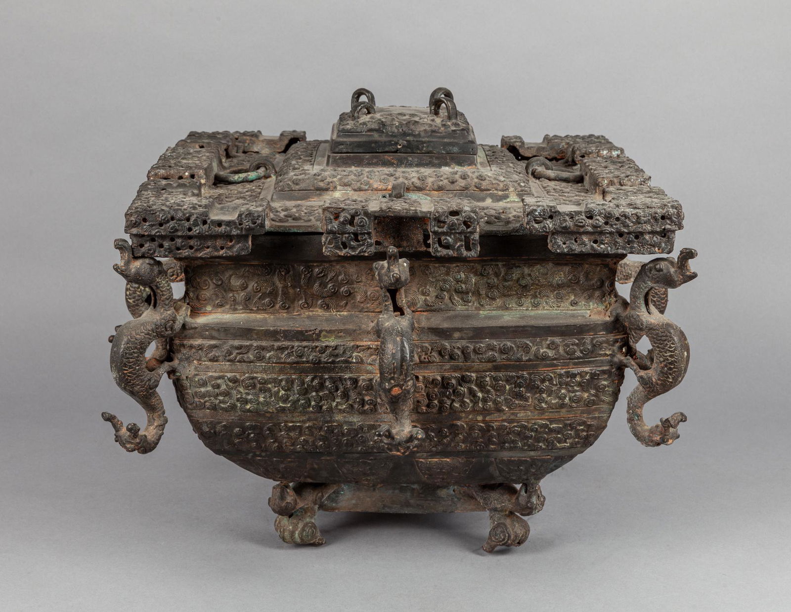 Massive Chinese Bronze Pot (1 of 12)