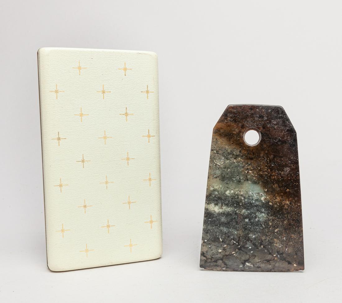 Rare Chinese Jade Carving of Axe (1 of 12)