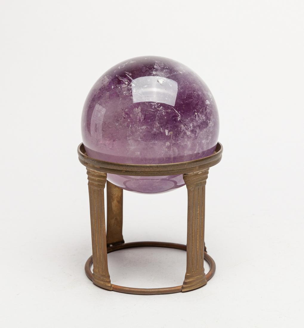 France Louis XVI Type Amethyst Sphere (1 of 8)