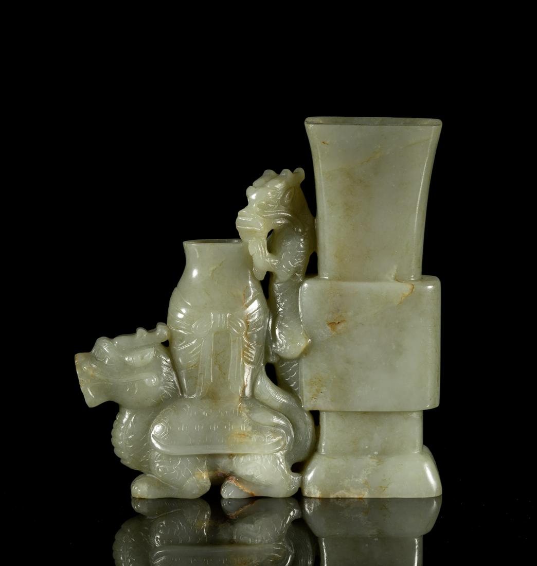 Rare Chinese Dragon Decor Table Sculpture (1 of 13)