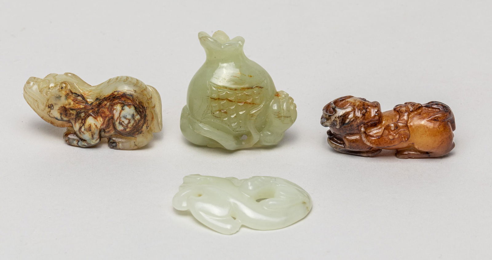 Group Chinese Jade Toggles (1 of 14)