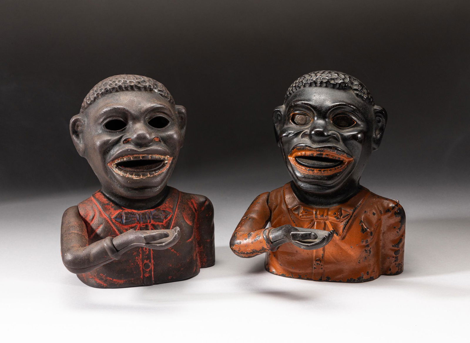 Antique Cast Iron Bank Entitled (1 of 15)