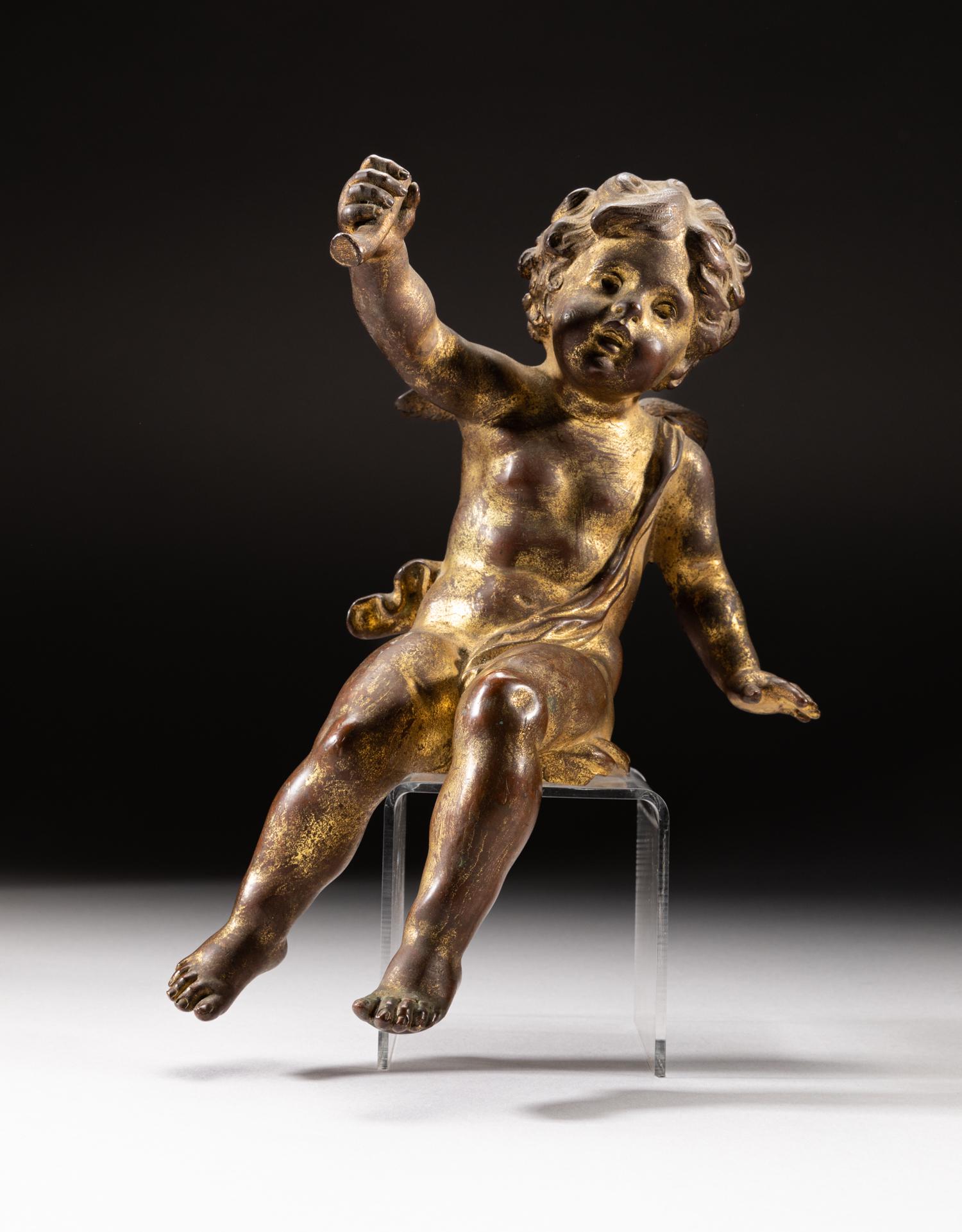 France Antique Gilt Bronze Figure (1 of 12)