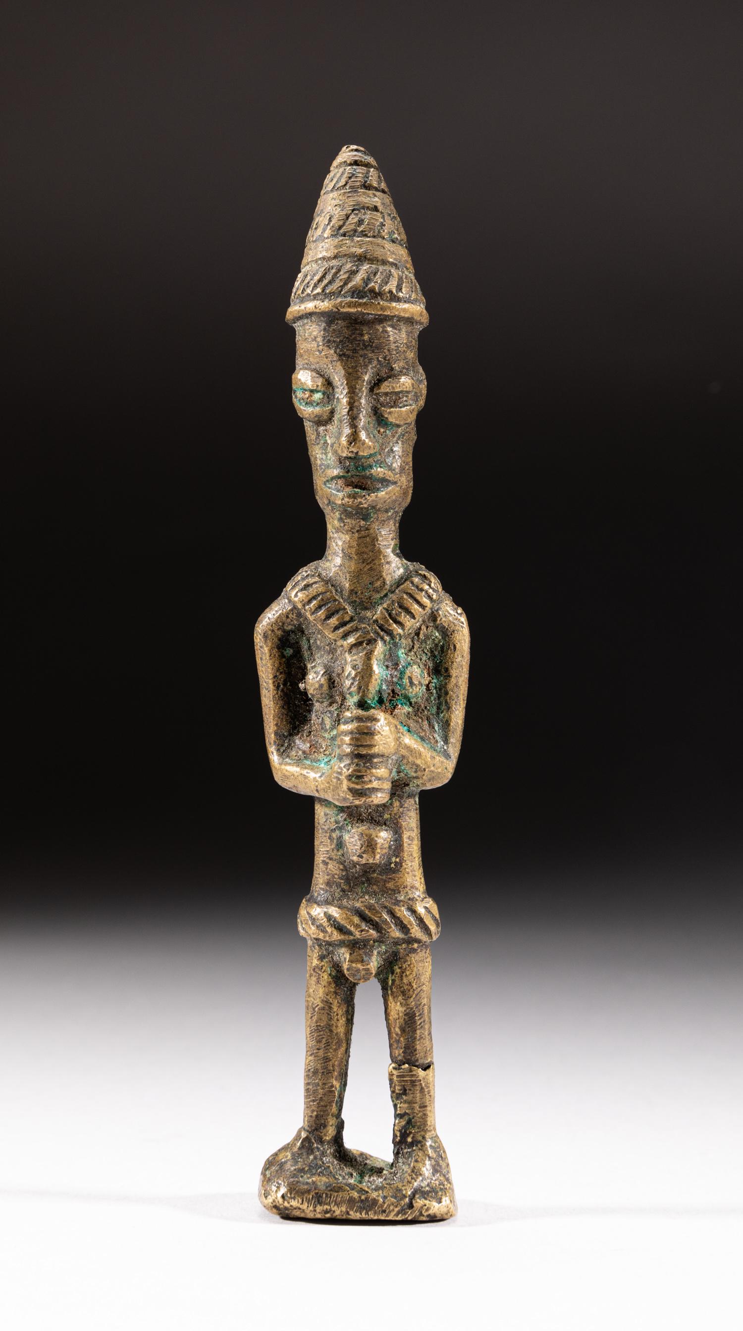 Rare Baule Type Brass Sculpture (1 of 10)