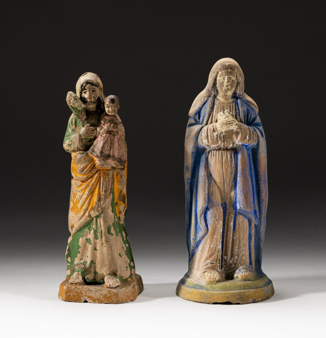Antique Santo Type Virgin Mary (1 of 15)
