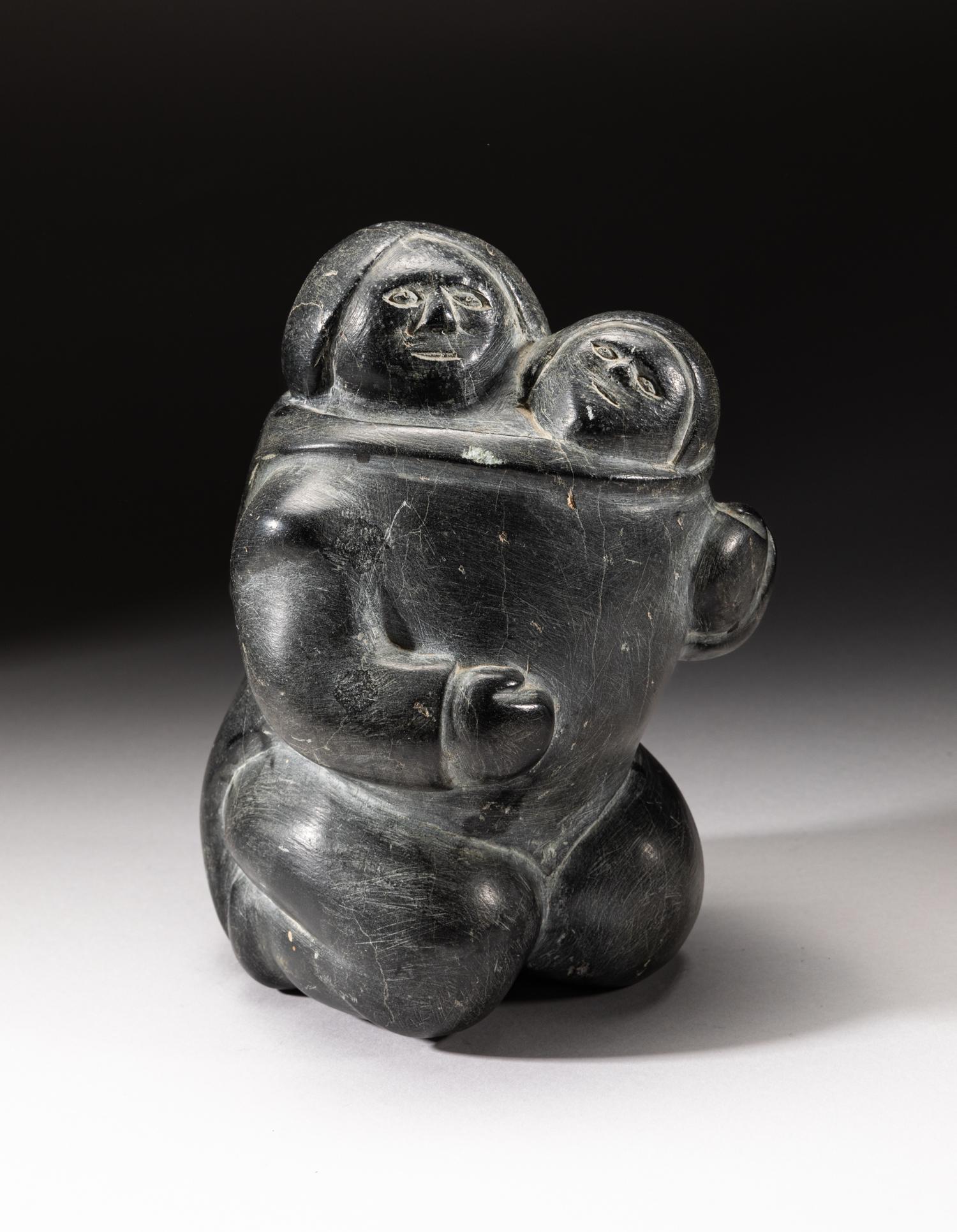 Rare Inuit Stone Table Sculpture (1 of 12)